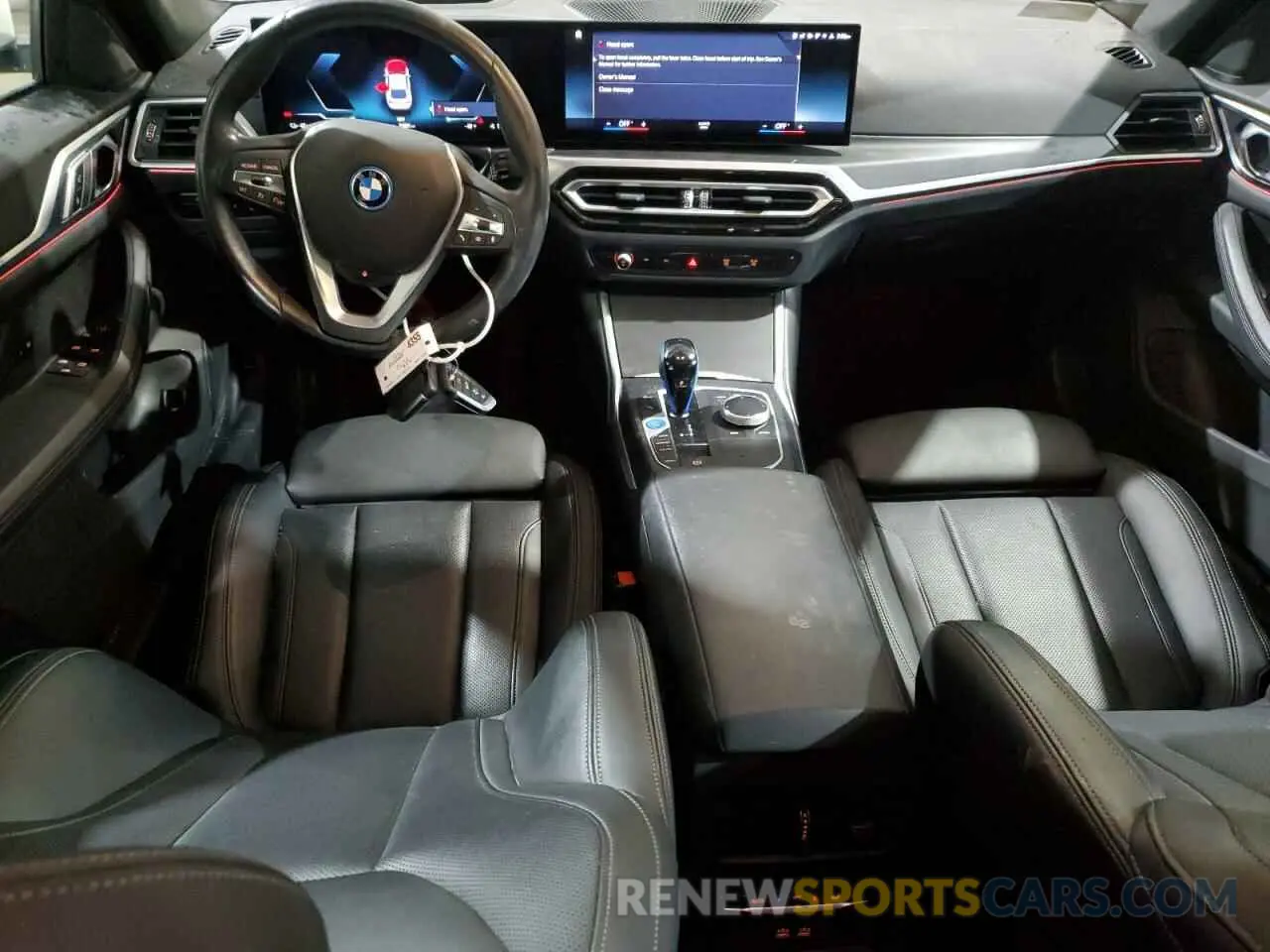 8 Photograph of a damaged car WBY73AW0XNFM42502 BMW I4 EDRIVE 2022