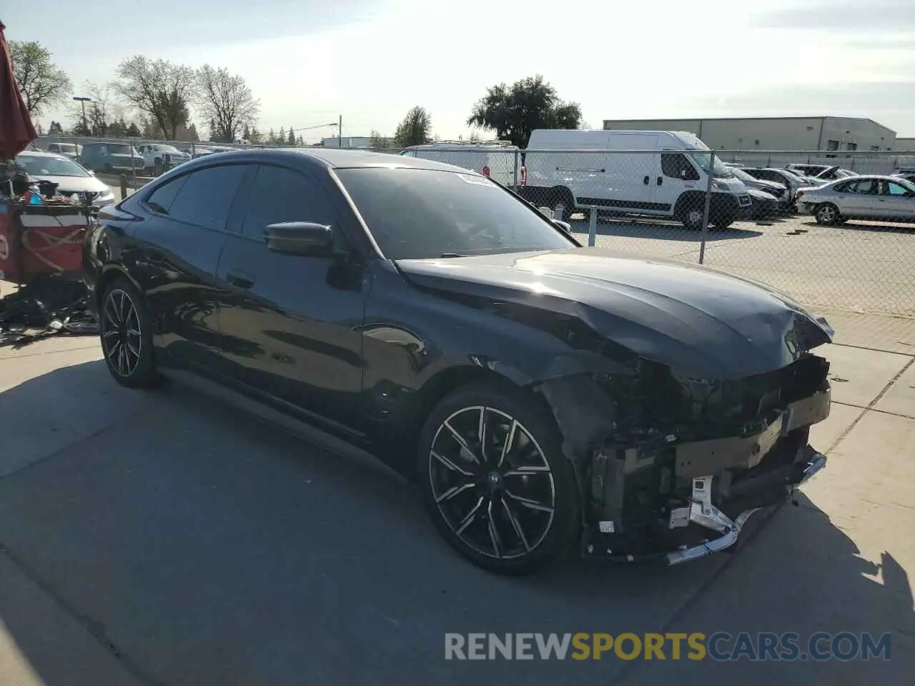 4 Photograph of a damaged car WBY73AW0XNFN03508 BMW I4 EDRIVE 2022