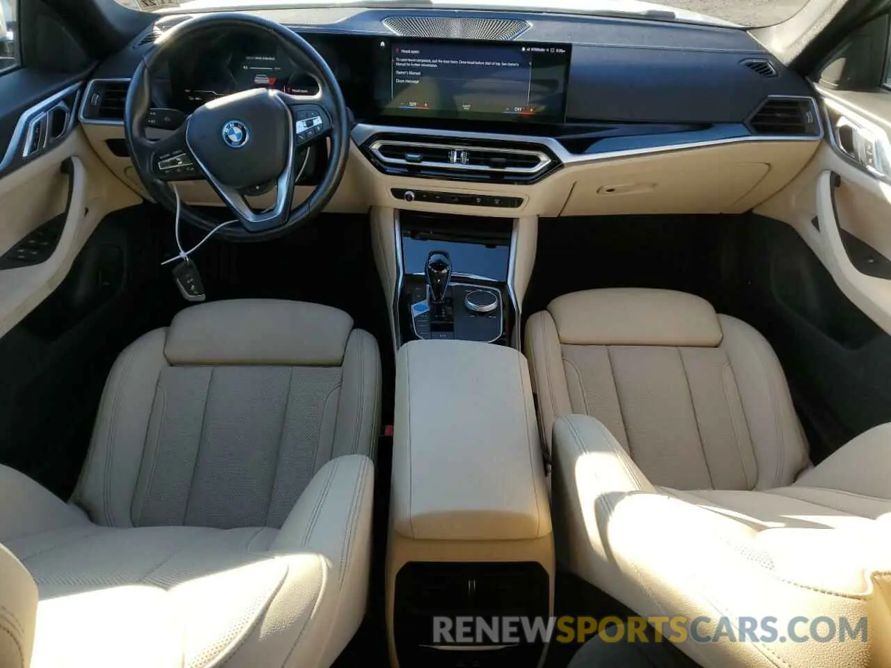 8 Photograph of a damaged car WBY73AW0XNFN10250 BMW I4 EDRIVE 2022