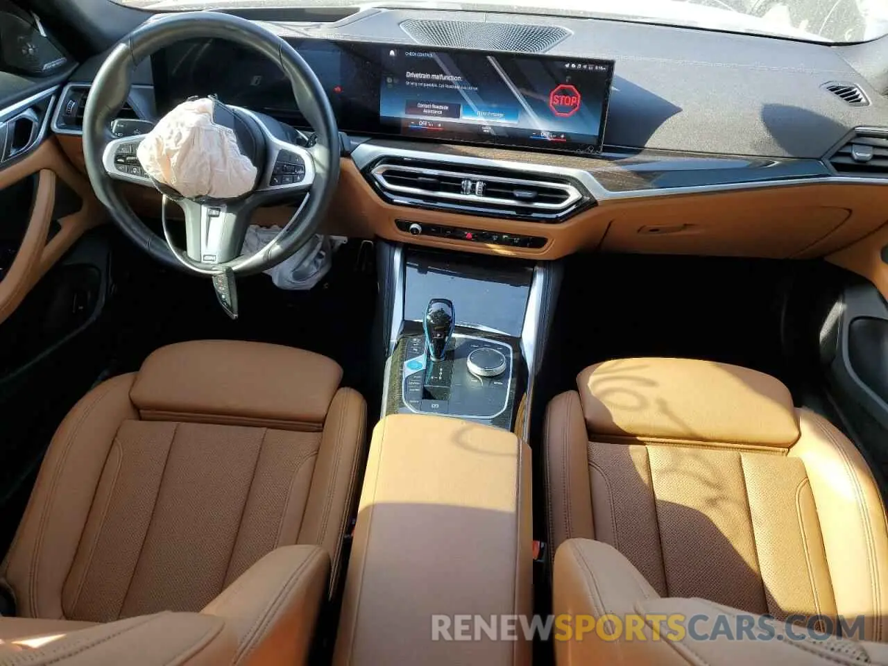 8 Photograph of a damaged car WBY73AW0XNFN24164 BMW I4 EDRIVE 2022