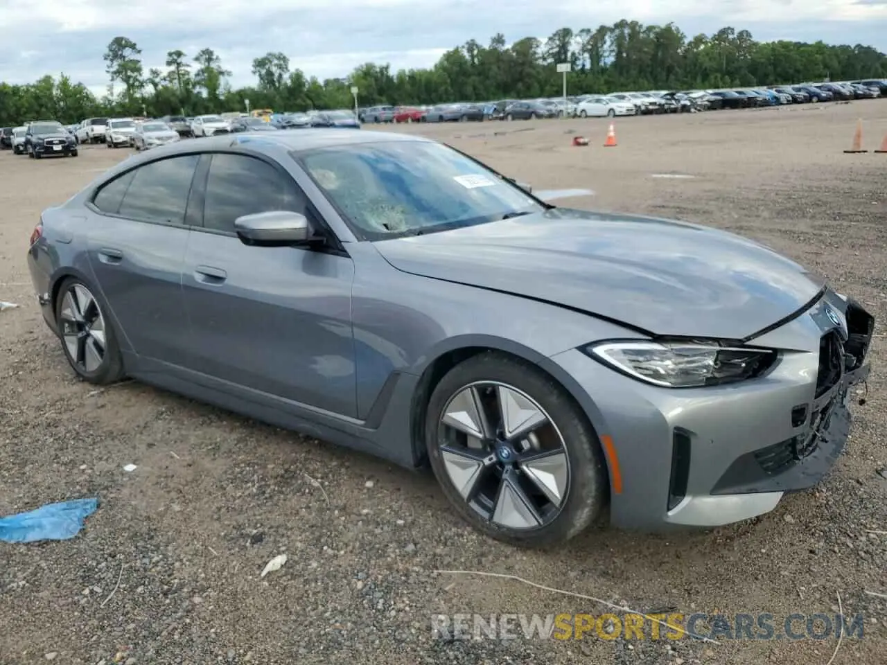 4 Photograph of a damaged car WBY43AW02PFP44405 BMW I4 EDRIVE 2023