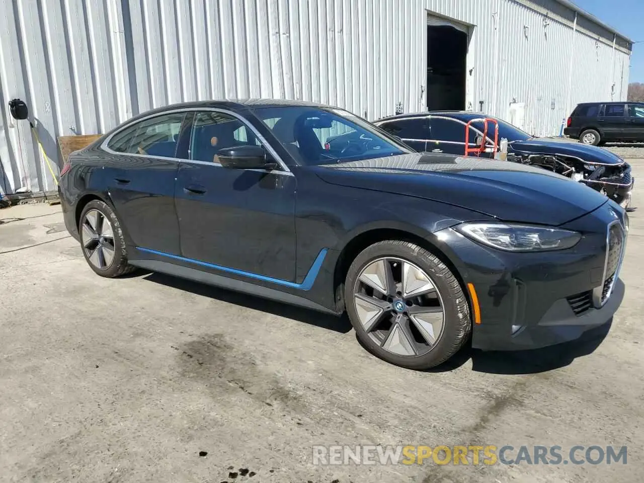 4 Photograph of a damaged car WBY43AW02PFR28694 BMW I4 EDRIVE 2023