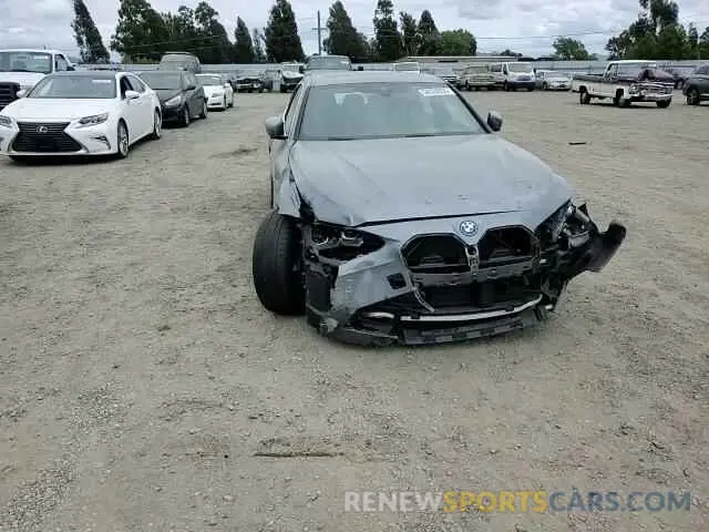 13 Photograph of a damaged car WBY43AW06PFR23434 BMW I4 EDRIVE 2023