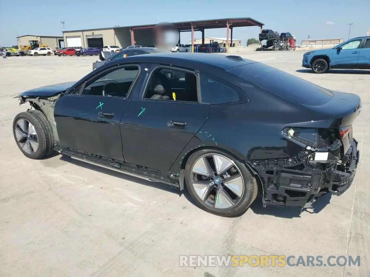 2 Photograph of a damaged car WBY43AW07PFR20994 BMW I4 EDRIVE 2023