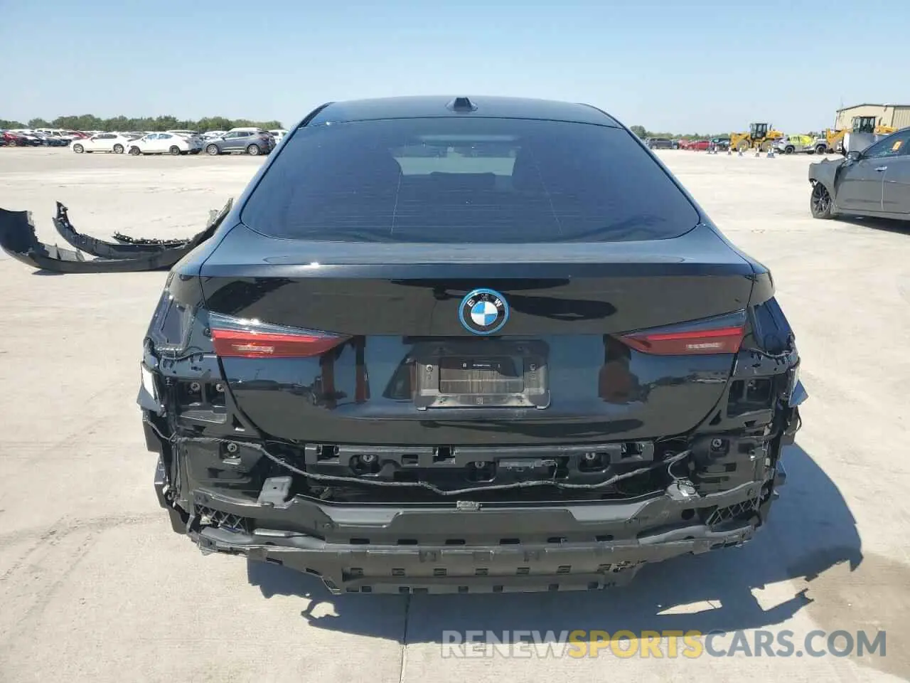 6 Photograph of a damaged car WBY43AW07PFR20994 BMW I4 EDRIVE 2023