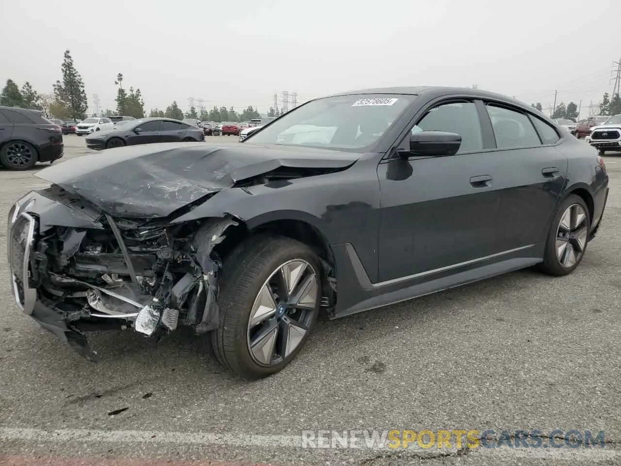 1 Photograph of a damaged car WBY43AW08PFP65503 BMW I4 EDRIVE 2023