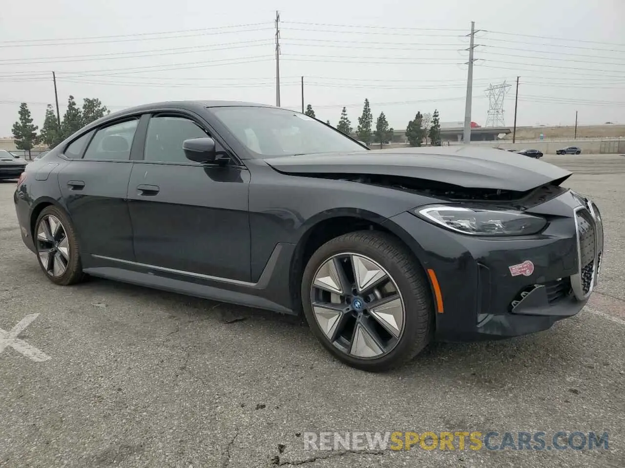 4 Photograph of a damaged car WBY43AW08PFP65503 BMW I4 EDRIVE 2023