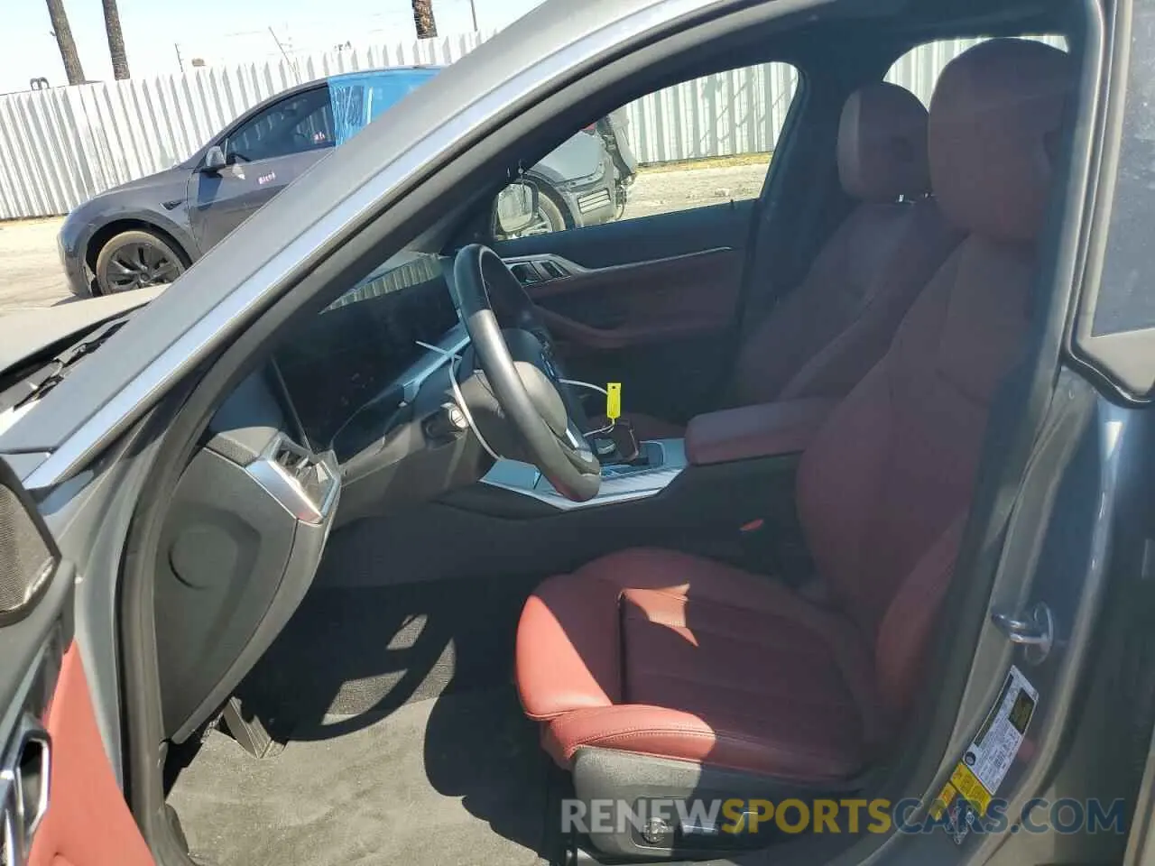 7 Photograph of a damaged car WBY43AW0XPFP52543 BMW I4 EDRIVE 2023