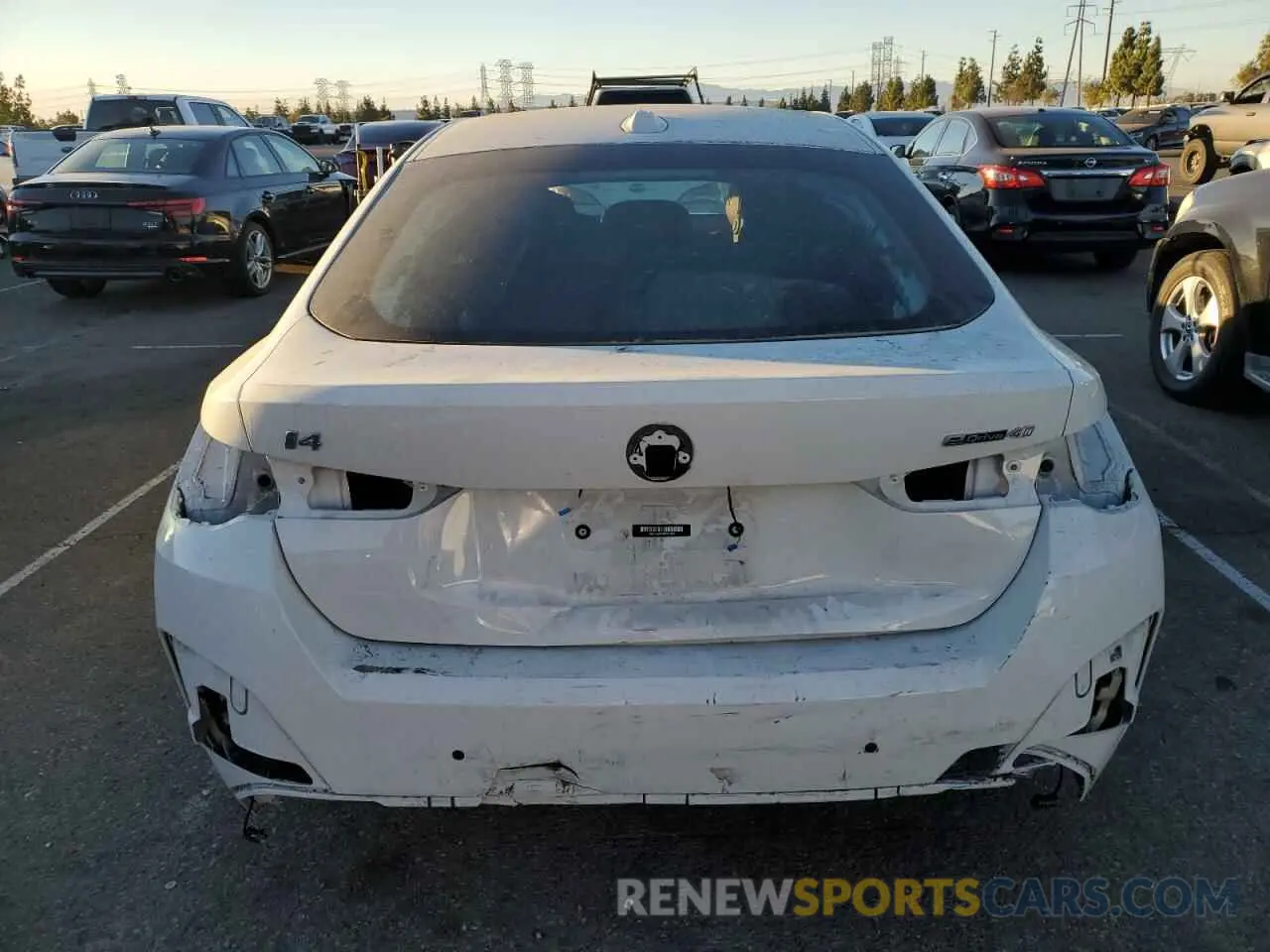 6 Photograph of a damaged car WBY73AW00PFR01975 BMW I4 EDRIVE 2023