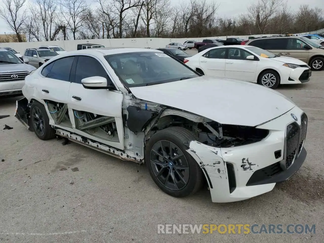 4 Photograph of a damaged car WBY73AW02PFP39380 BMW I4 EDRIVE 2023
