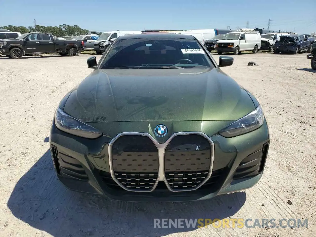 5 Photograph of a damaged car WBY73AW02PFR23637 BMW I4 EDRIVE 2023