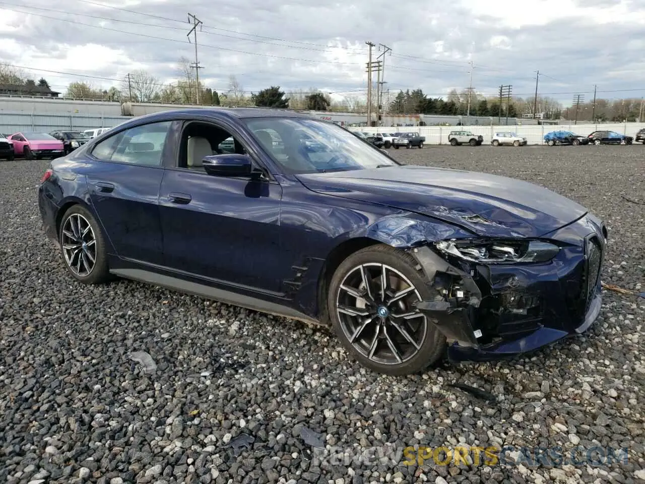 4 Photograph of a damaged car WBY73AW03PFP19431 BMW I4 EDRIVE 2023