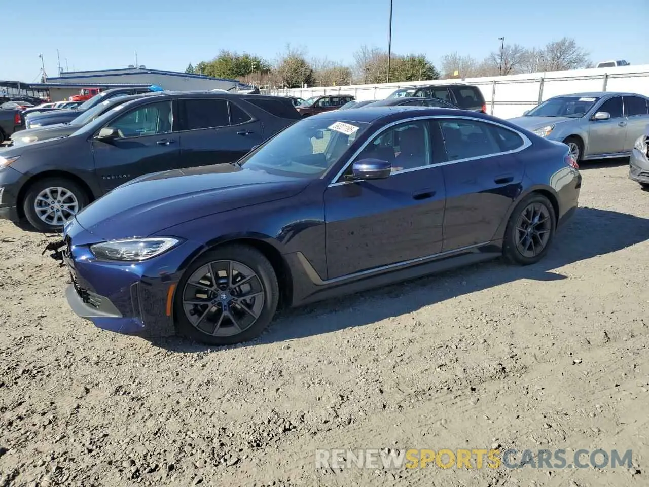 1 Photograph of a damaged car WBY73AW04PFN76960 BMW I4 EDRIVE 2023