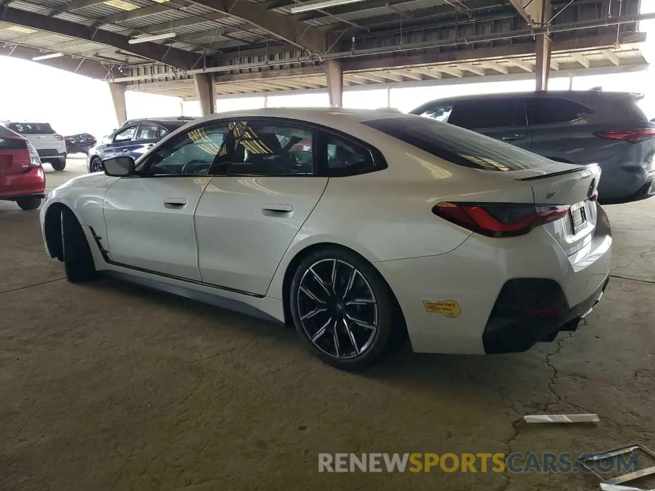2 Photograph of a damaged car WBY73AW04PFN86615 BMW I4 EDRIVE 2023