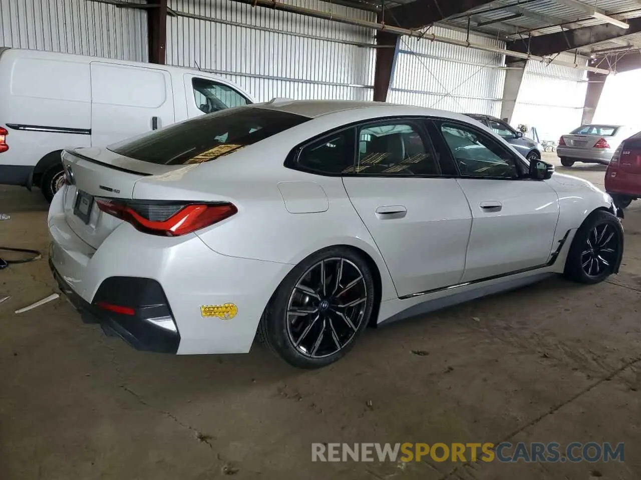 3 Photograph of a damaged car WBY73AW04PFN86615 BMW I4 EDRIVE 2023