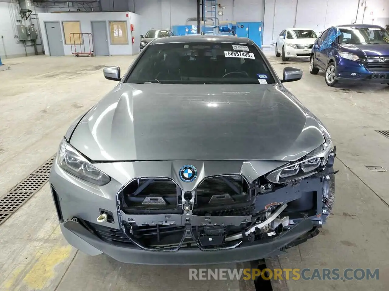 5 Photograph of a damaged car WBY73AW04PFR09271 BMW I4 EDRIVE 2023