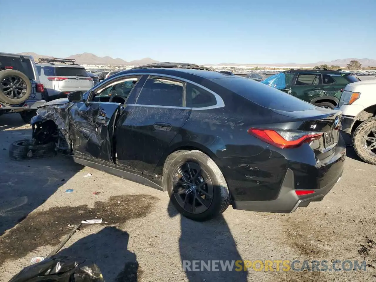 2 Photograph of a damaged car WBY73AW06PFP48969 BMW I4 EDRIVE 2023