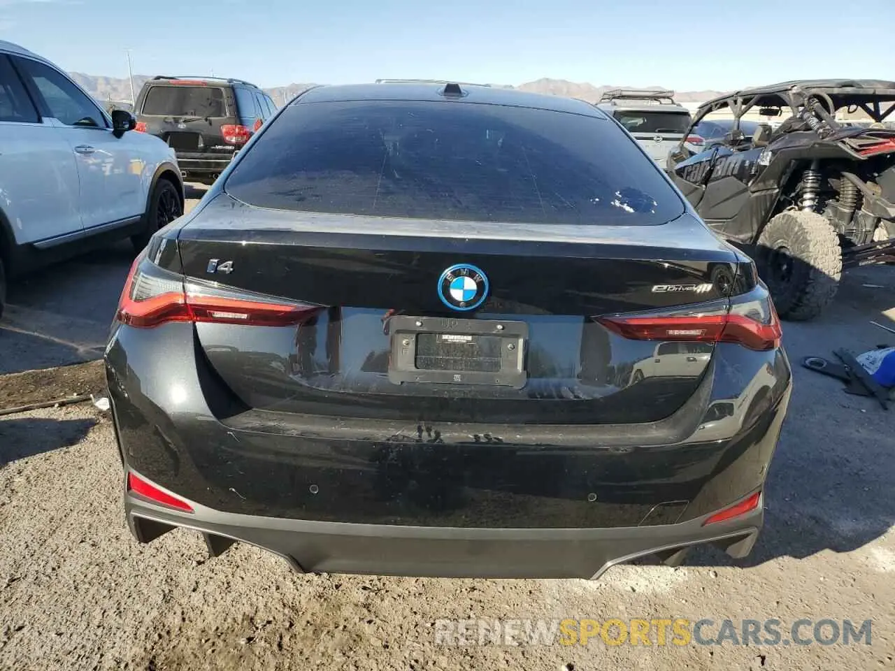 6 Photograph of a damaged car WBY73AW06PFP48969 BMW I4 EDRIVE 2023