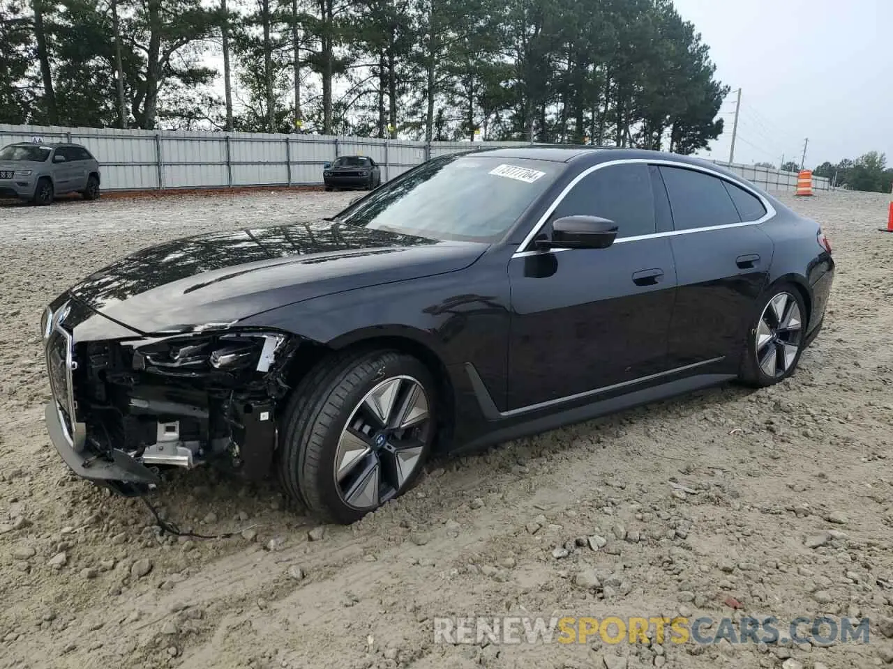 1 Photograph of a damaged car WBY43AW00RFT01561 BMW I4 EDRIVE 2024