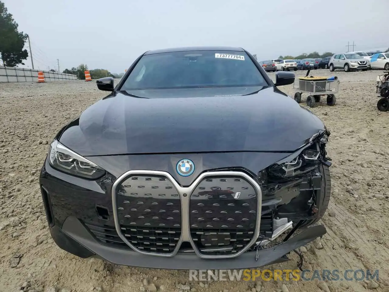 5 Photograph of a damaged car WBY43AW00RFT01561 BMW I4 EDRIVE 2024