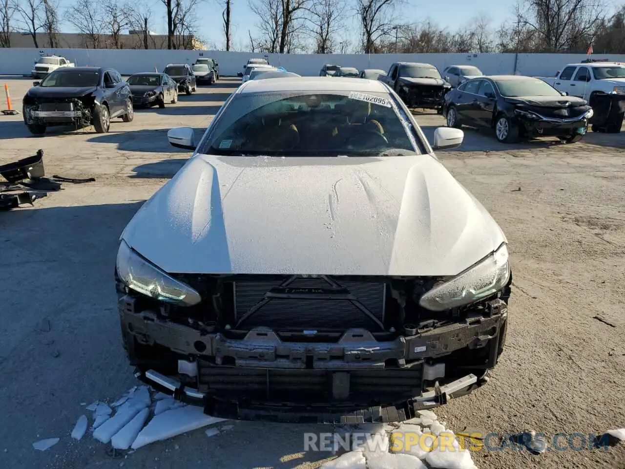5 Photograph of a damaged car WBY43AW01RFS11156 BMW I4 EDRIVE 2024