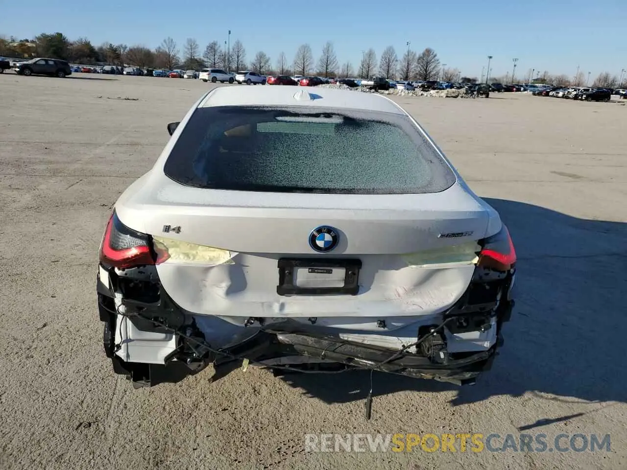 6 Photograph of a damaged car WBY43AW01RFS11156 BMW I4 EDRIVE 2024