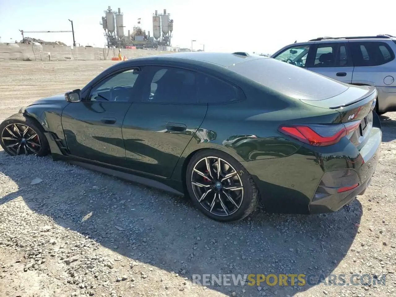 2 Photograph of a damaged car WBY43AW02RFT01206 BMW I4 EDRIVE 2024