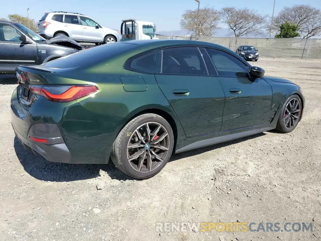 3 Photograph of a damaged car WBY43AW02RFT01206 BMW I4 EDRIVE 2024