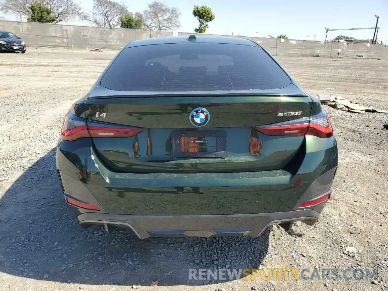 6 Photograph of a damaged car WBY43AW02RFT01206 BMW I4 EDRIVE 2024