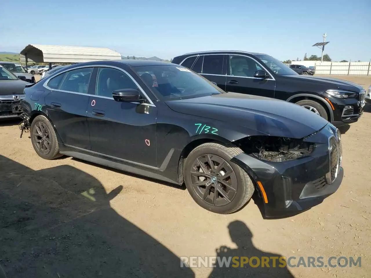 4 Photograph of a damaged car WBY43AW03RFT15888 BMW I4 EDRIVE 2024