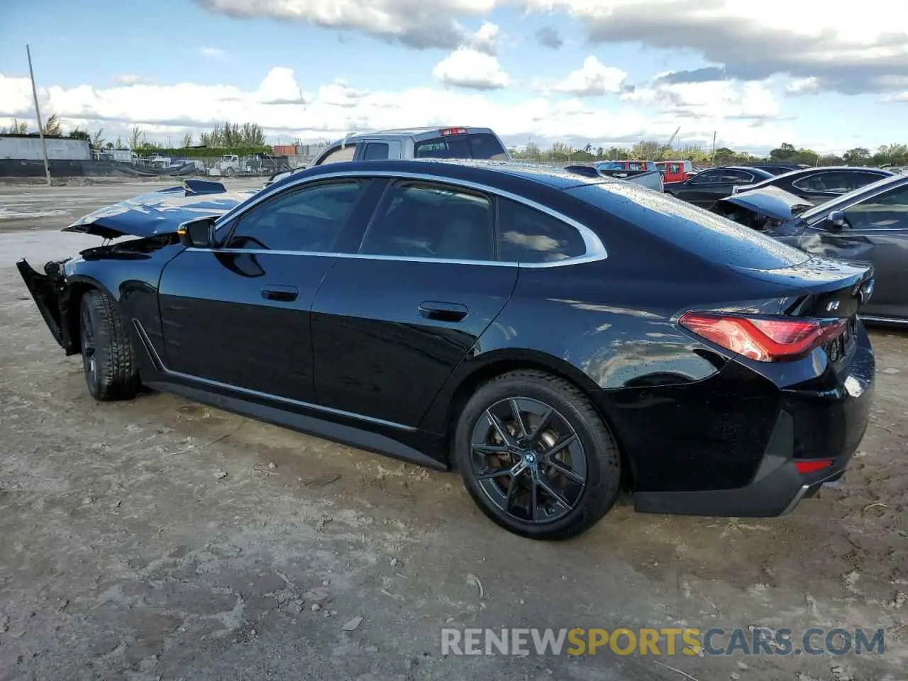 2 Photograph of a damaged car WBY43AW03RFT40919 BMW I4 EDRIVE 2024