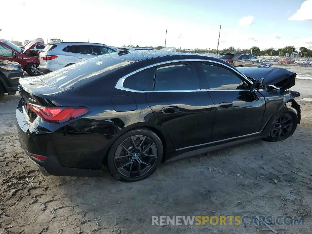 3 Photograph of a damaged car WBY43AW03RFT40919 BMW I4 EDRIVE 2024