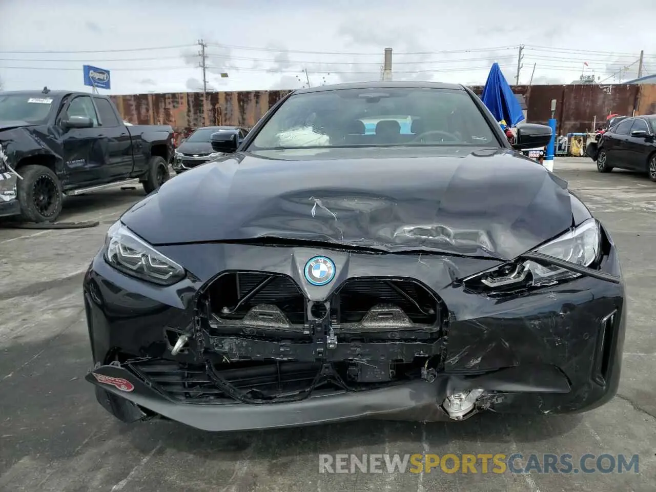 5 Photograph of a damaged car WBY43AW04RFT15284 BMW I4 EDRIVE 2024