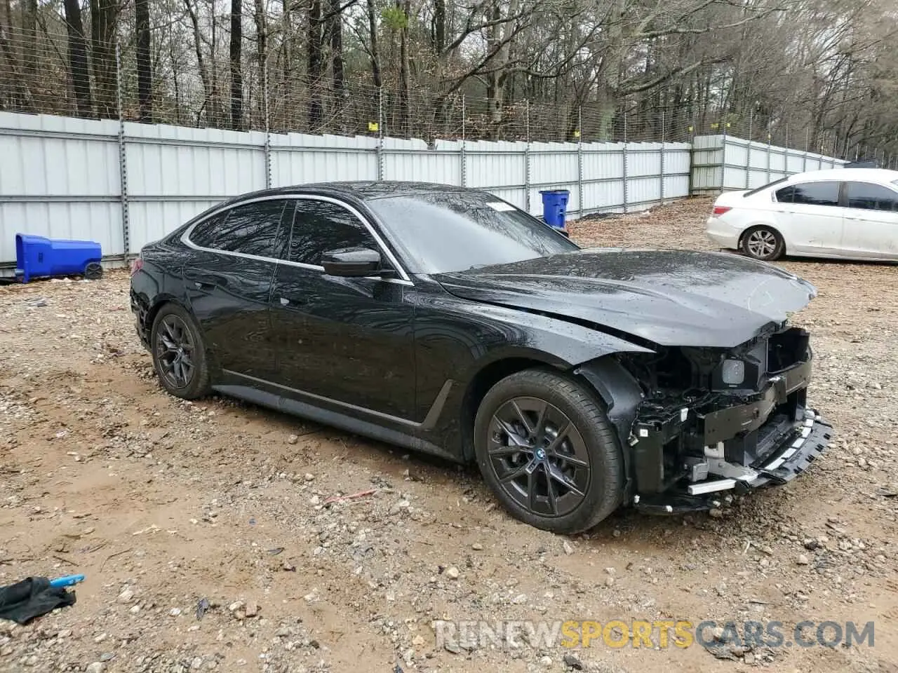4 Photograph of a damaged car WBY43AW05RFR71493 BMW I4 EDRIVE 2024