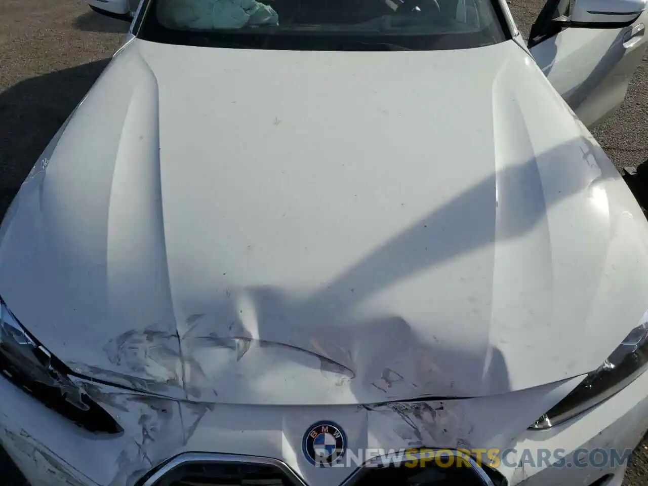 11 Photograph of a damaged car WBY43AW05RFT16248 BMW I4 EDRIVE 2024