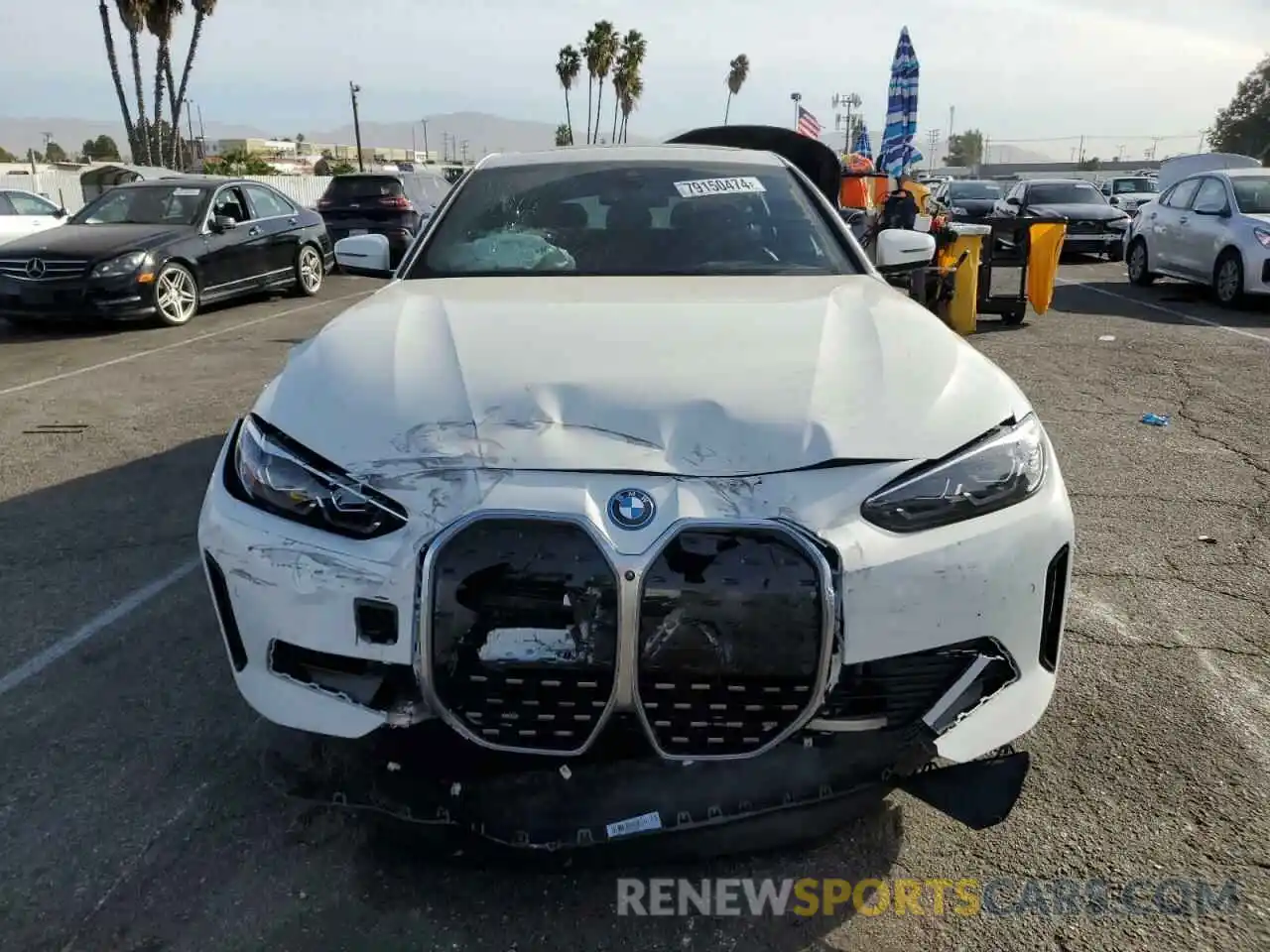 5 Photograph of a damaged car WBY43AW05RFT16248 BMW I4 EDRIVE 2024