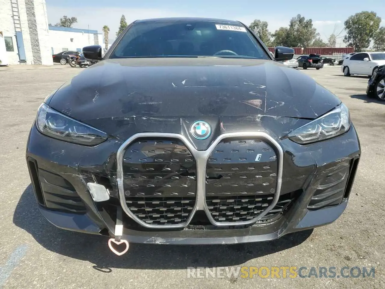 5 Photograph of a damaged car WBY43AW06RFS13730 BMW I4 EDRIVE 2024