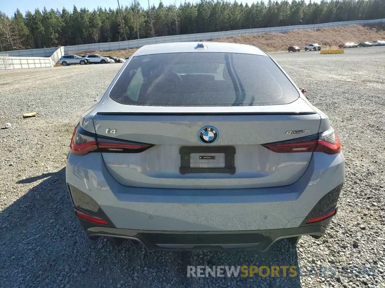6 Photograph of a damaged car WBY43AW06RFS25571 BMW I4 EDRIVE 2024