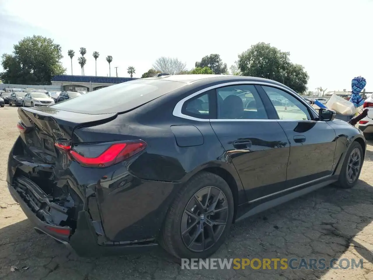 3 Photograph of a damaged car WBY43AW07RFR78946 BMW I4 EDRIVE 2024
