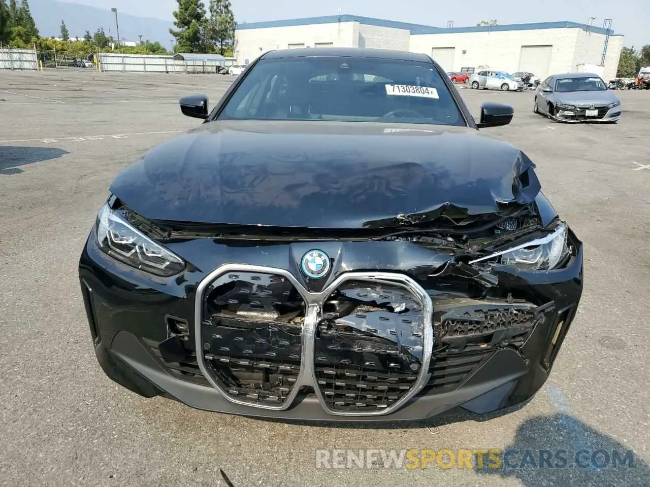 5 Photograph of a damaged car WBY43AW09RFS90527 BMW I4 EDRIVE 2024
