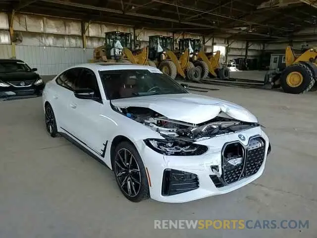 13 Photograph of a damaged car WBY43AW0XRFR63552 BMW I4 EDRIVE 2024