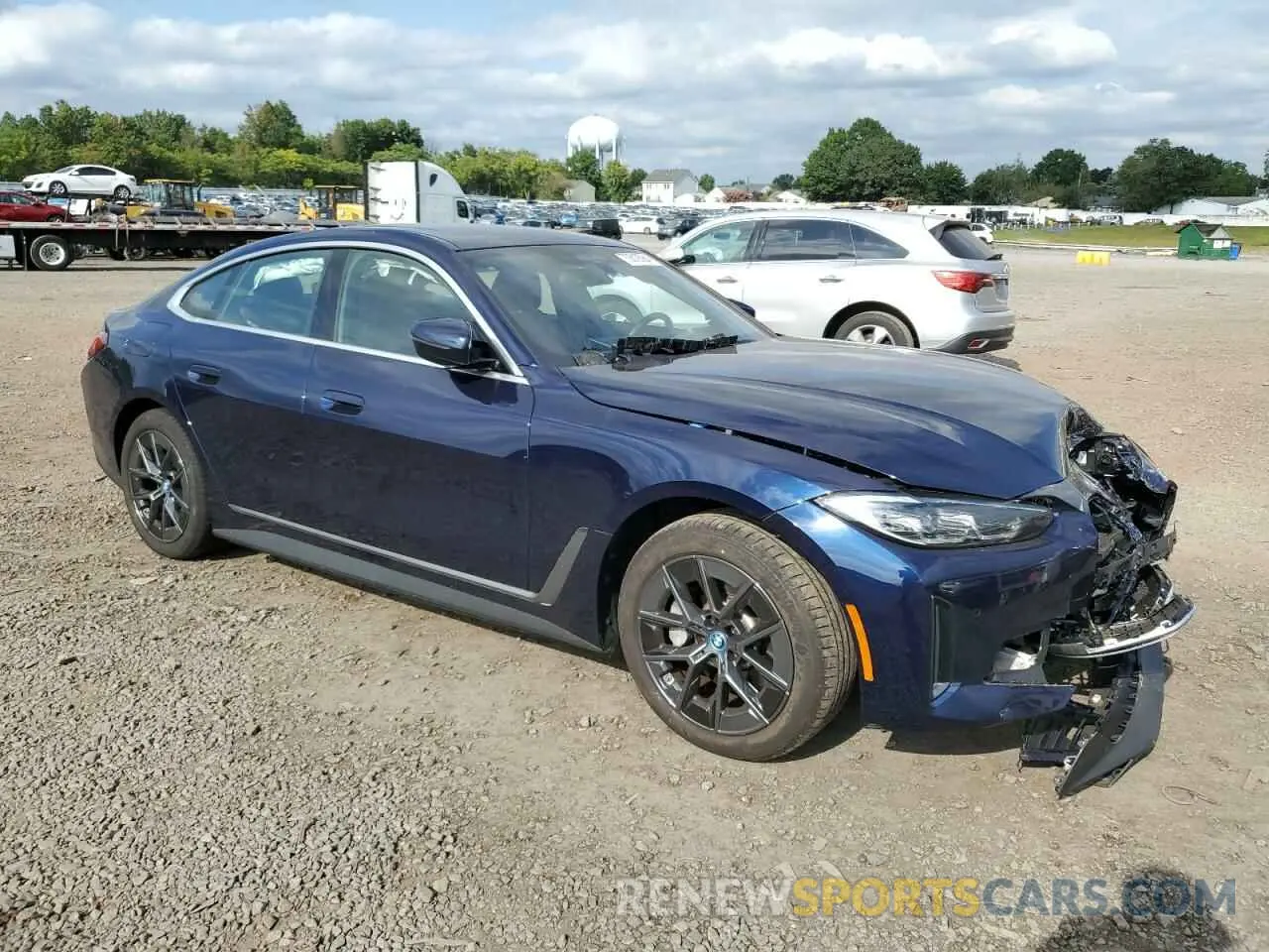 4 Photograph of a damaged car WBY43AW0XRFS14248 BMW I4 EDRIVE 2024