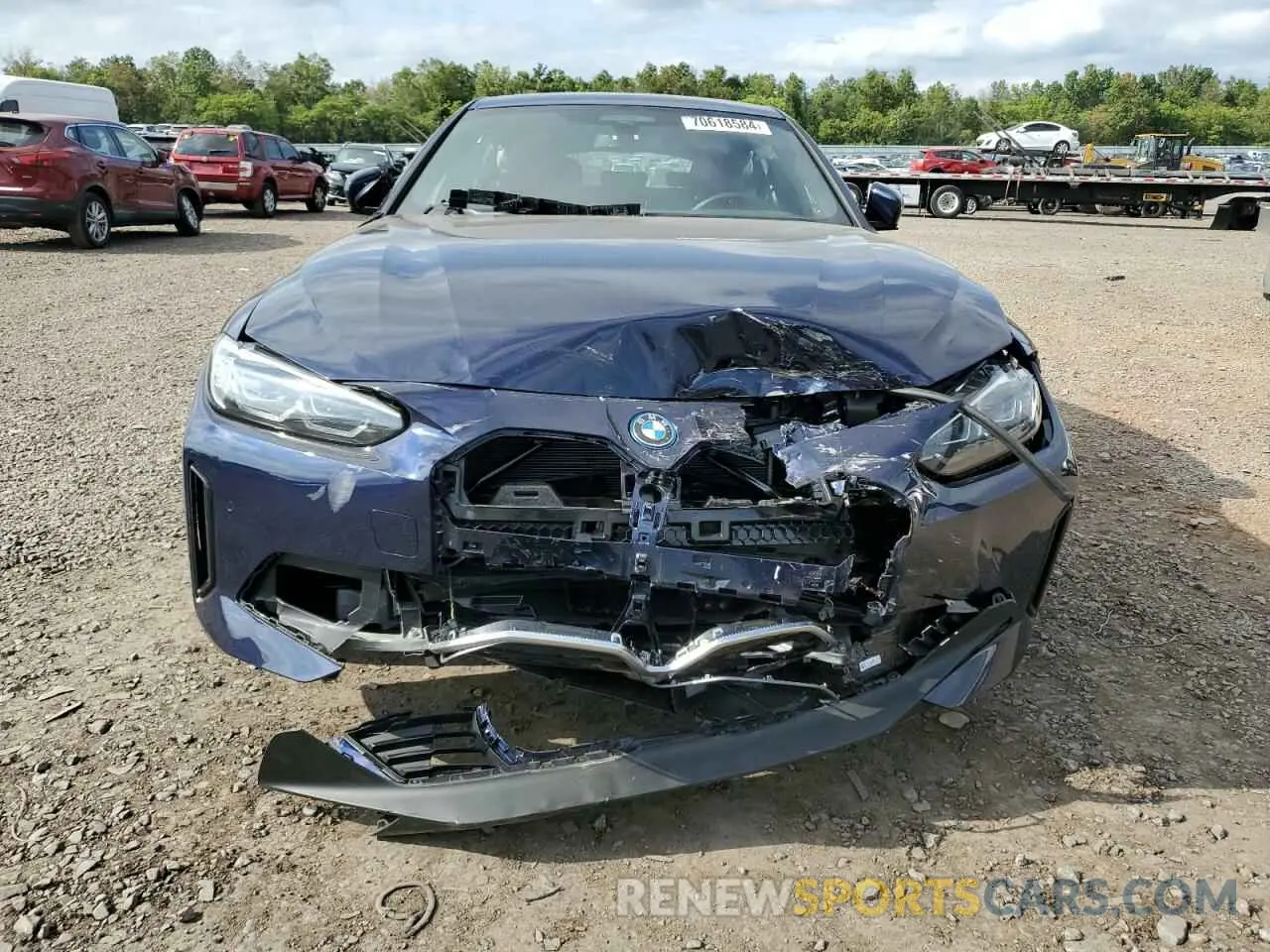 5 Photograph of a damaged car WBY43AW0XRFS14248 BMW I4 EDRIVE 2024