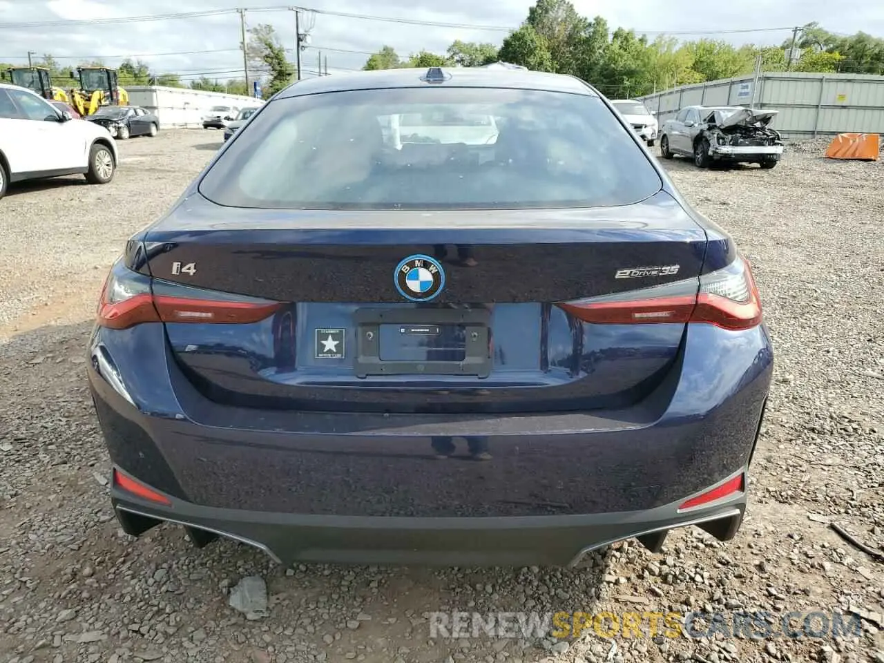 6 Photograph of a damaged car WBY43AW0XRFS14248 BMW I4 EDRIVE 2024