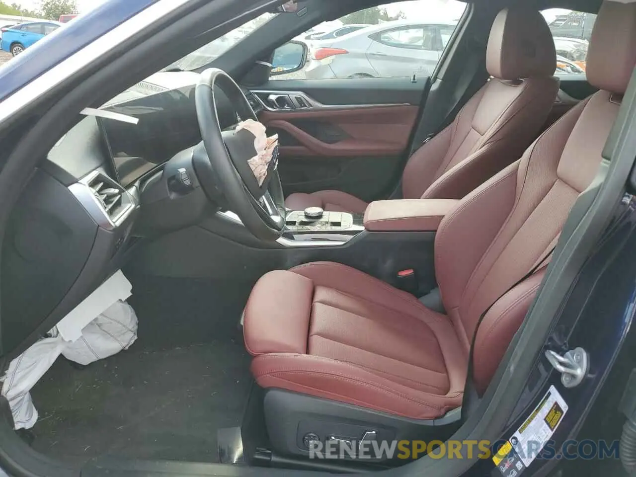 7 Photograph of a damaged car WBY43AW0XRFS14248 BMW I4 EDRIVE 2024
