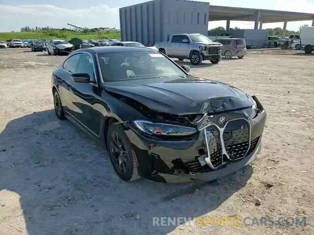 11 Photograph of a damaged car WBY43AW0XRFT18917 BMW I4 EDRIVE 2024