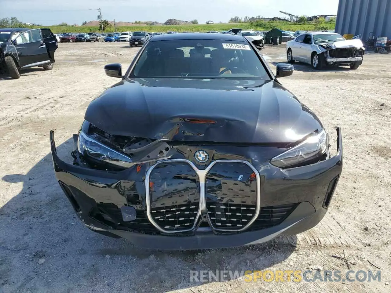 5 Photograph of a damaged car WBY43AW0XRFT18917 BMW I4 EDRIVE 2024
