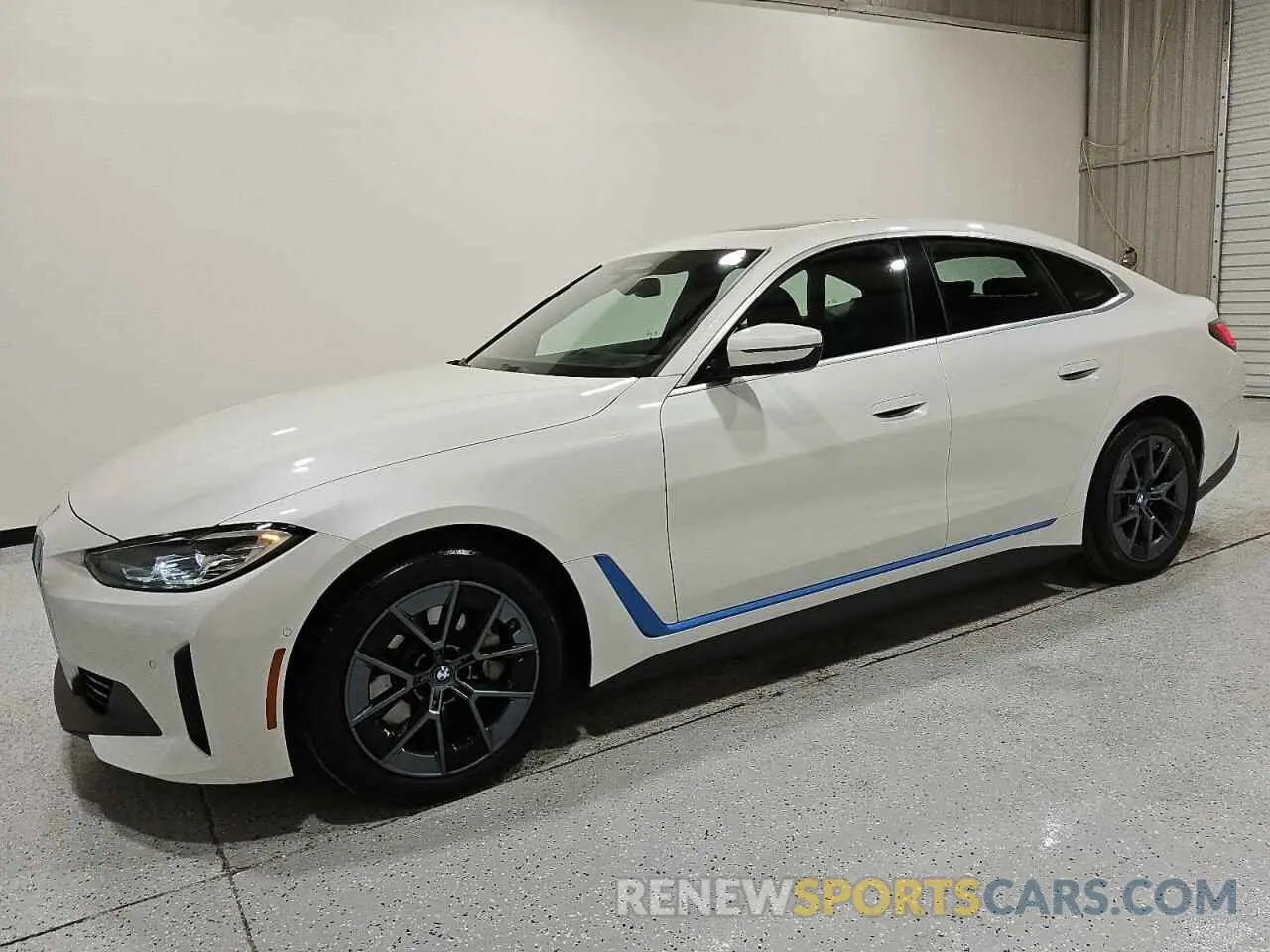1 Photograph of a damaged car WBY73AW04RFT37296 BMW I4 EDRIVE 2024