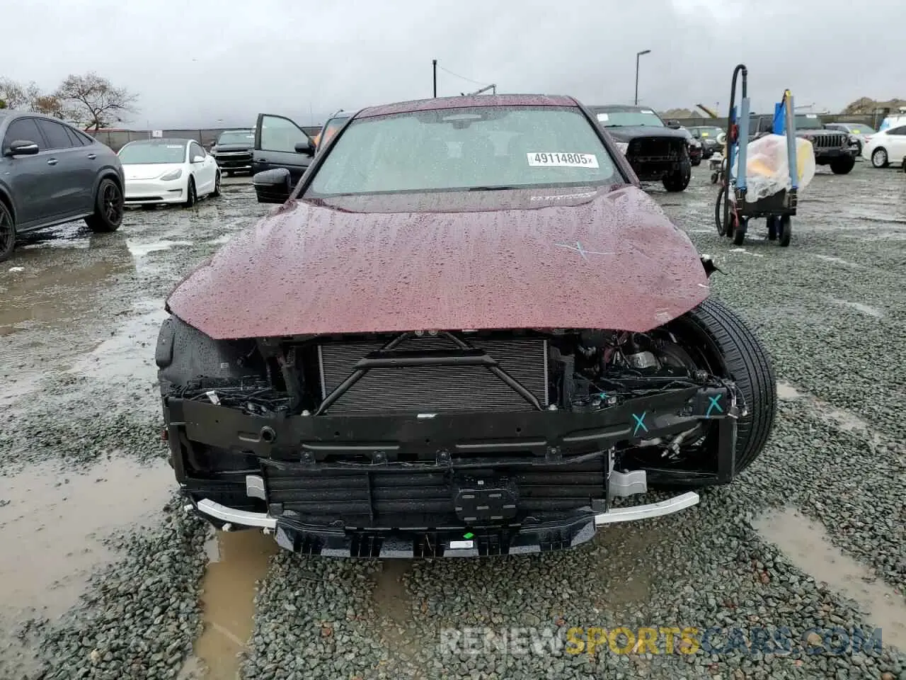 5 Photograph of a damaged car WBY73AW05RFS90523 BMW I4 EDRIVE 2024