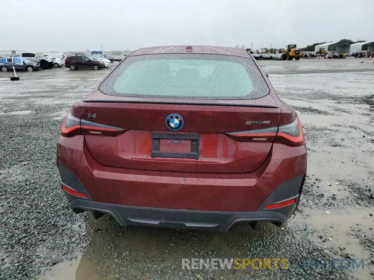6 Photograph of a damaged car WBY73AW05RFS90523 BMW I4 EDRIVE 2024